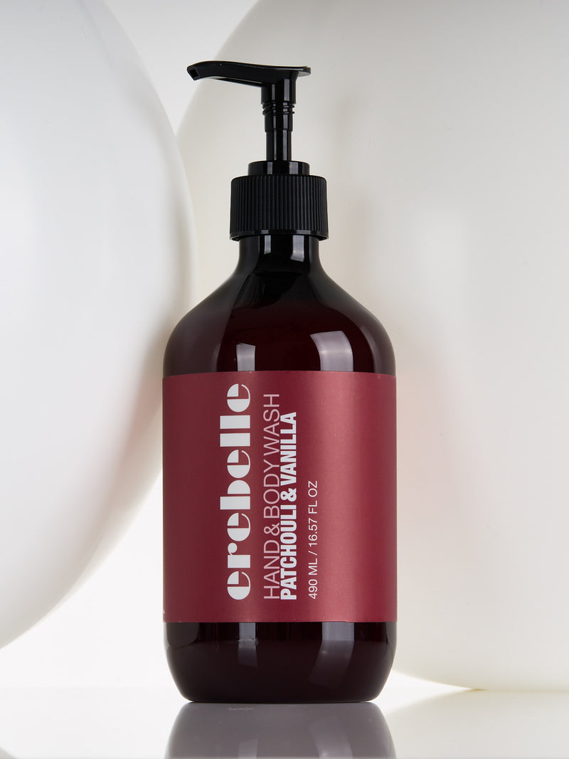 Hand & Body Wash, Patchouli & Amber Vanilla