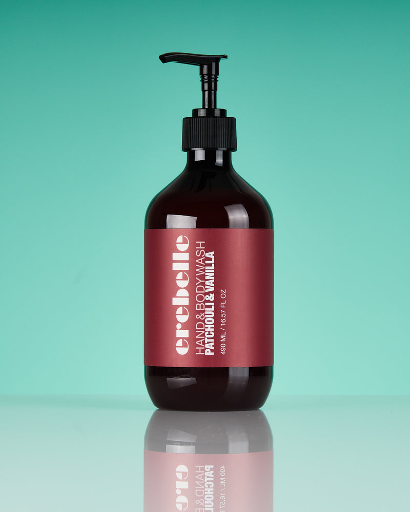 Hand & Body Wash, Patchouli & Amber Vanilla