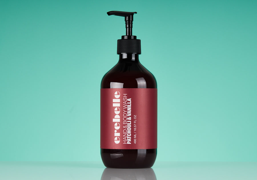 Hand & Body Wash, Patchouli & Amber Vanilla