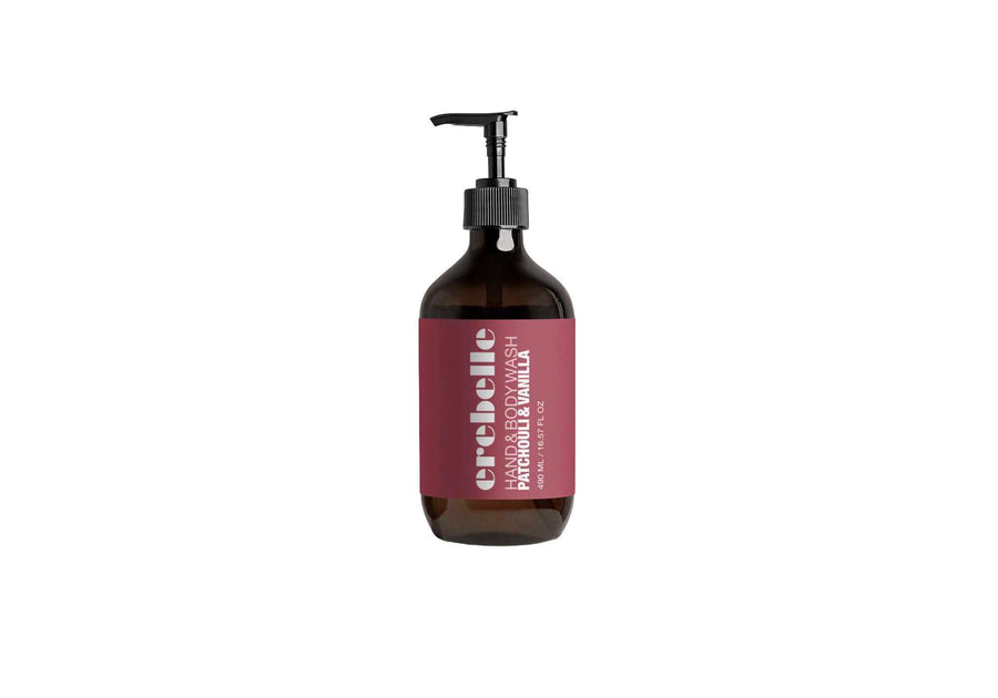 Hand & Body Wash, Patchouli & Amber Vanilla